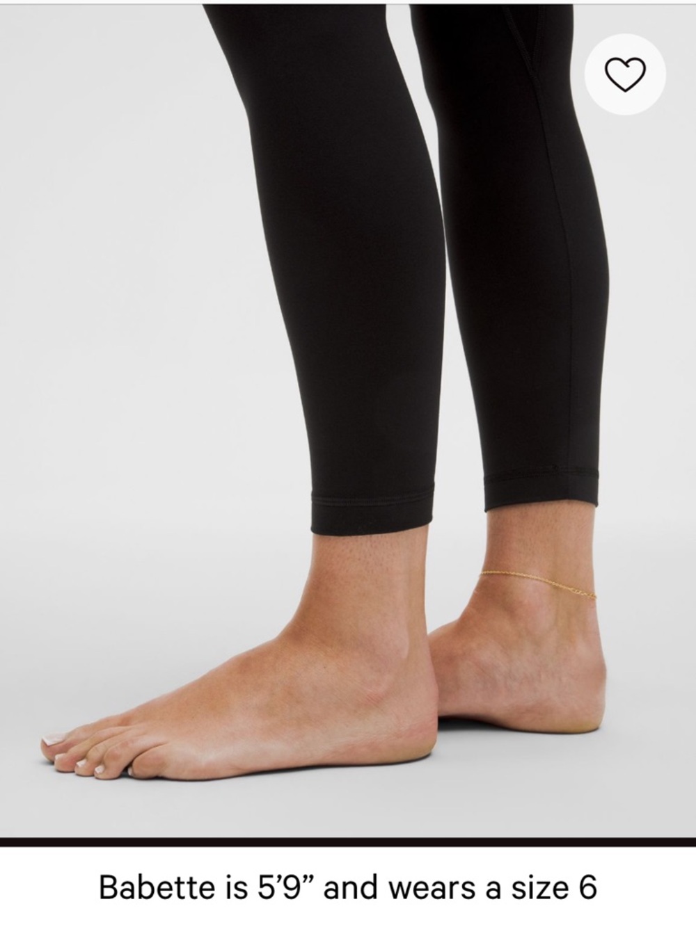 Rare Lululemon “Aloha” Black Align High-Rise Leggings 25” - Picture 5 of 6